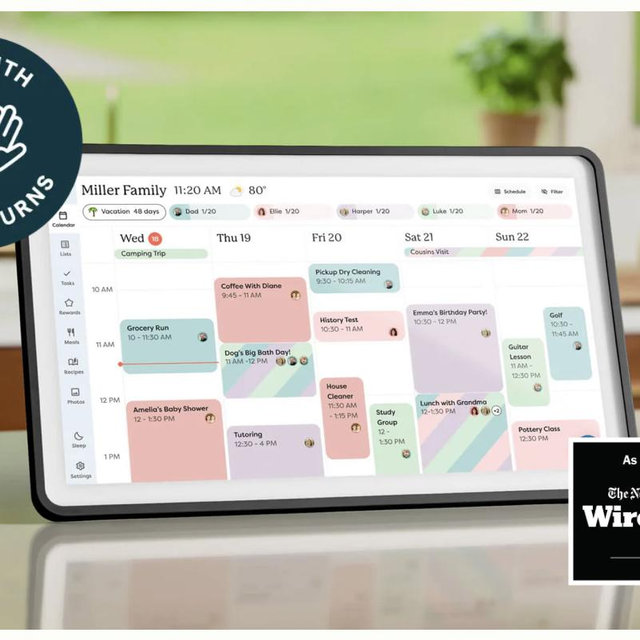 The Skylight Calendar 2 (Classic/Black) with Plus Plan | Skylight