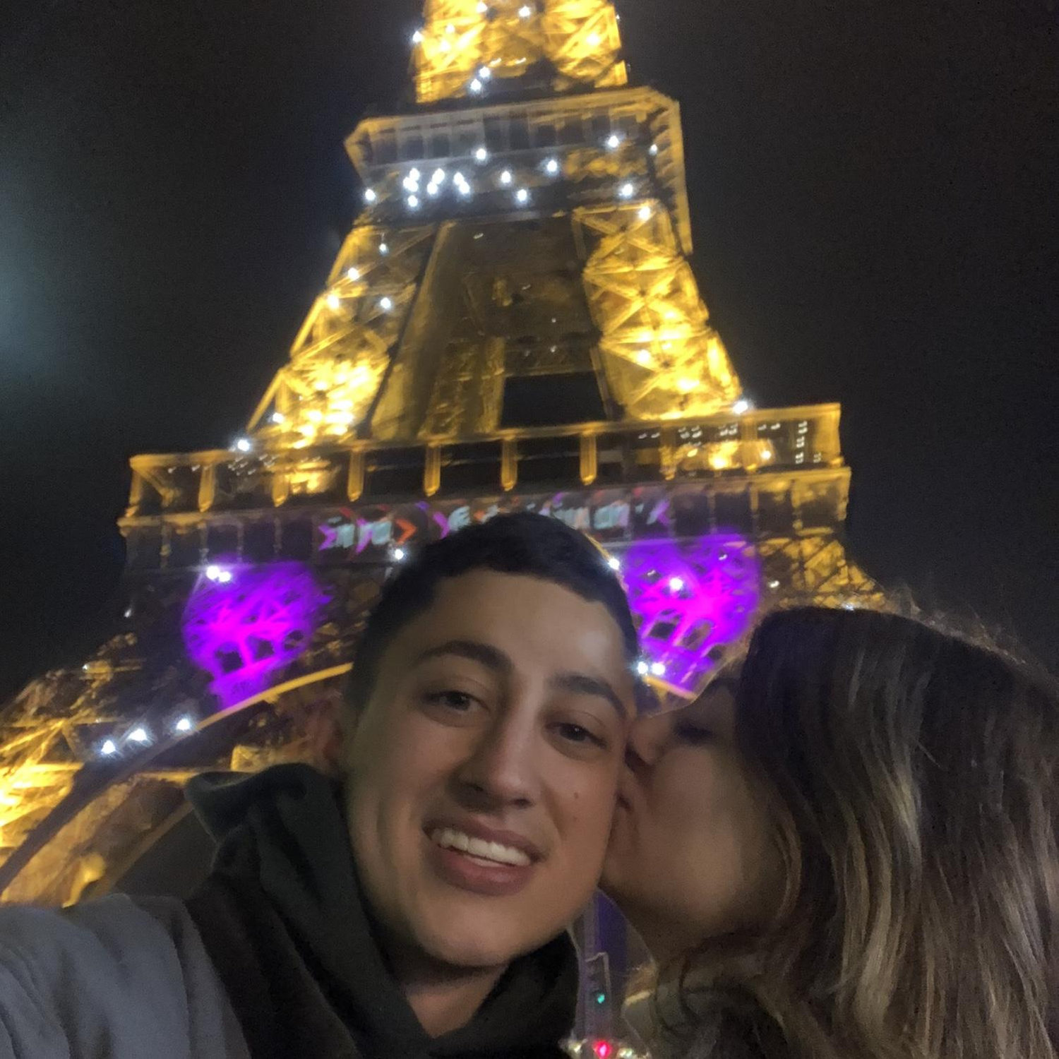 Visited the Eiffel Tower in Paris, France on Valentine’s Day 2020.