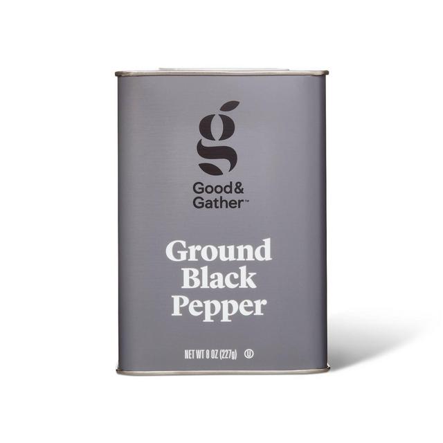 Ground Black Pepper - 8oz - Good & Gather™