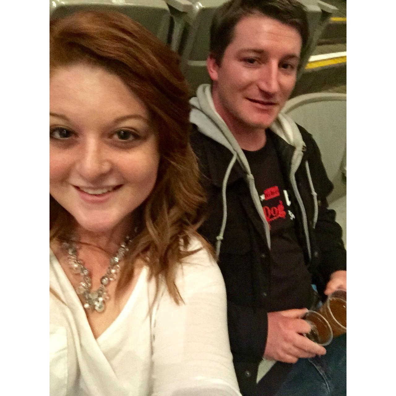 Our first concert together— surprised Grant with tickets to see his favorite artist, Eric Church!