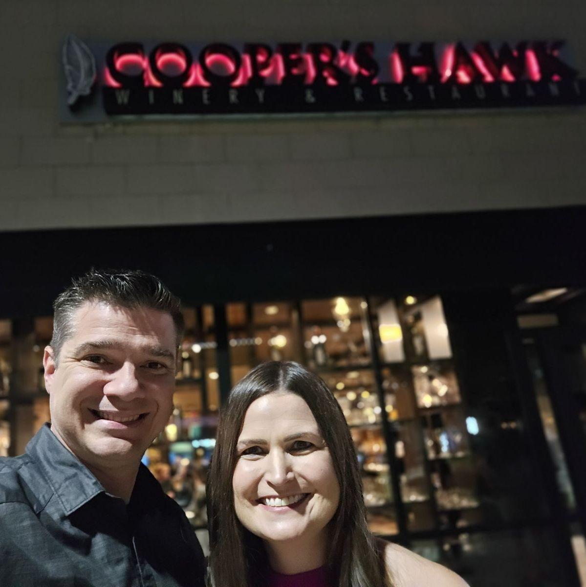 Celebrating our 1 year anniversary at the place where it all began!