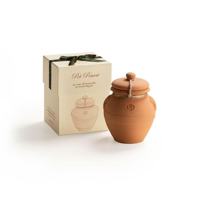 Pot Pourri in Terracotta Jar