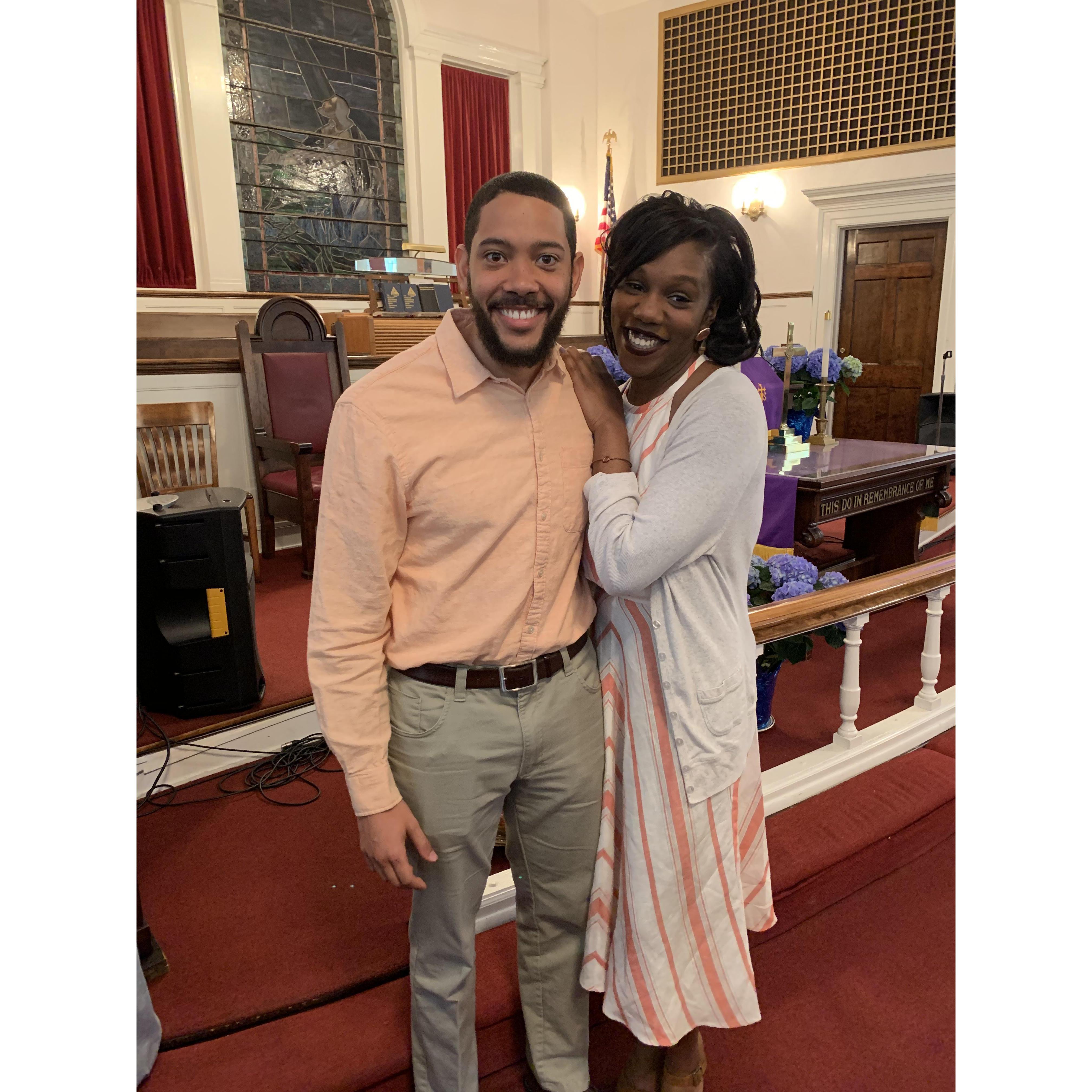 that time we celebrated Easter with Chase's family in Akron.
