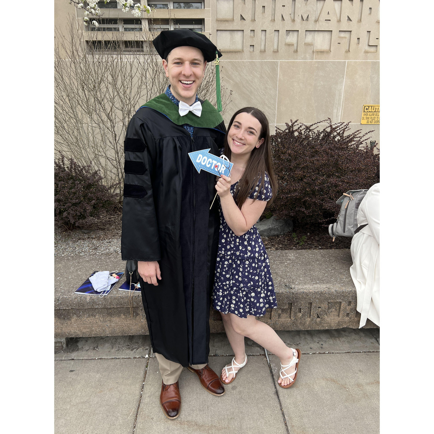 Tyler's medical school graduation (May 1, 2022)