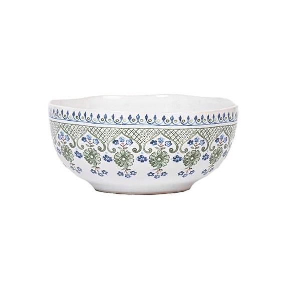Juliska Villa Seville Chambray Dinnerware - Cereal/Ice Cream Bowl