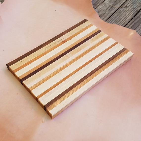 Butcher block cutting board 16" x 11" x 1 1/4"