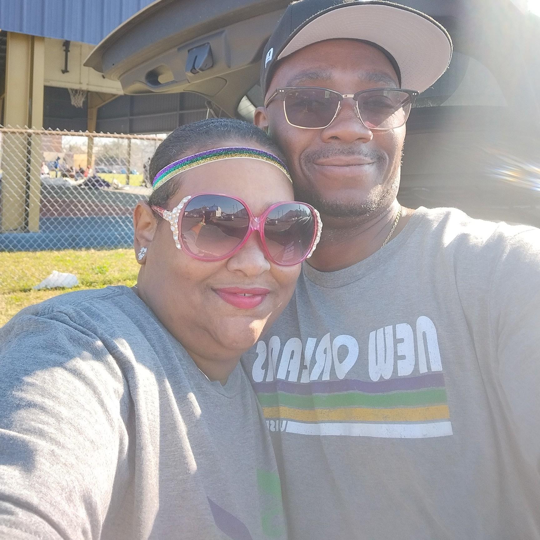 Mardi Gras-in'.
