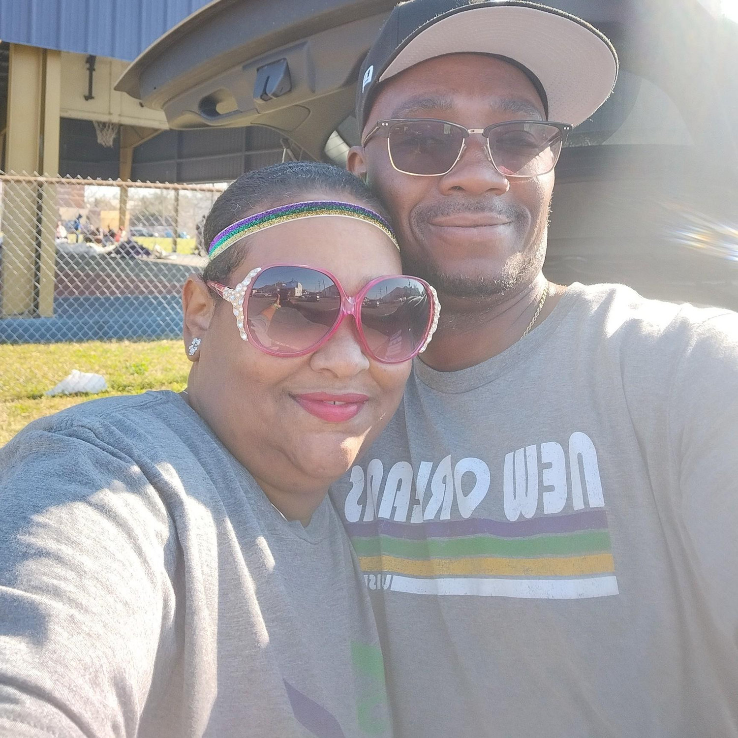 Mardi Gras-in'.