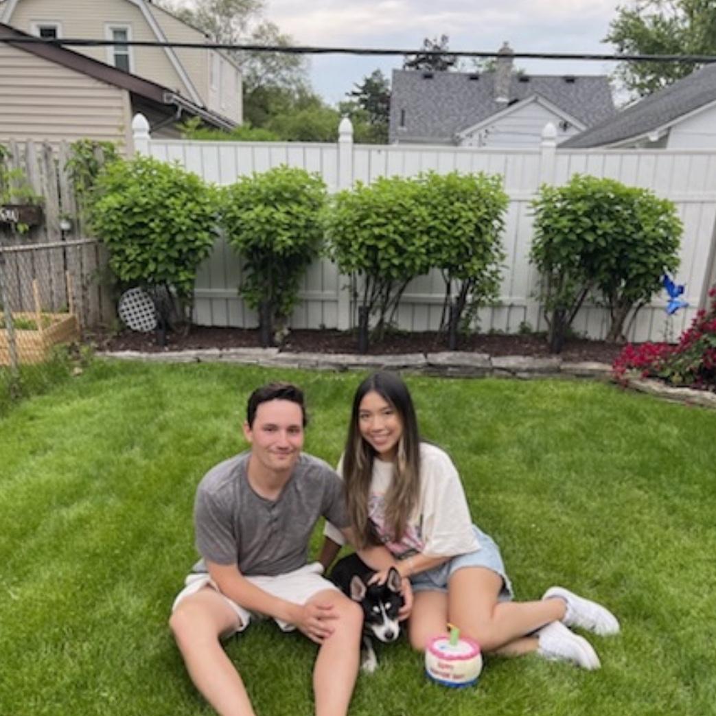 The day we adopted Aria!
