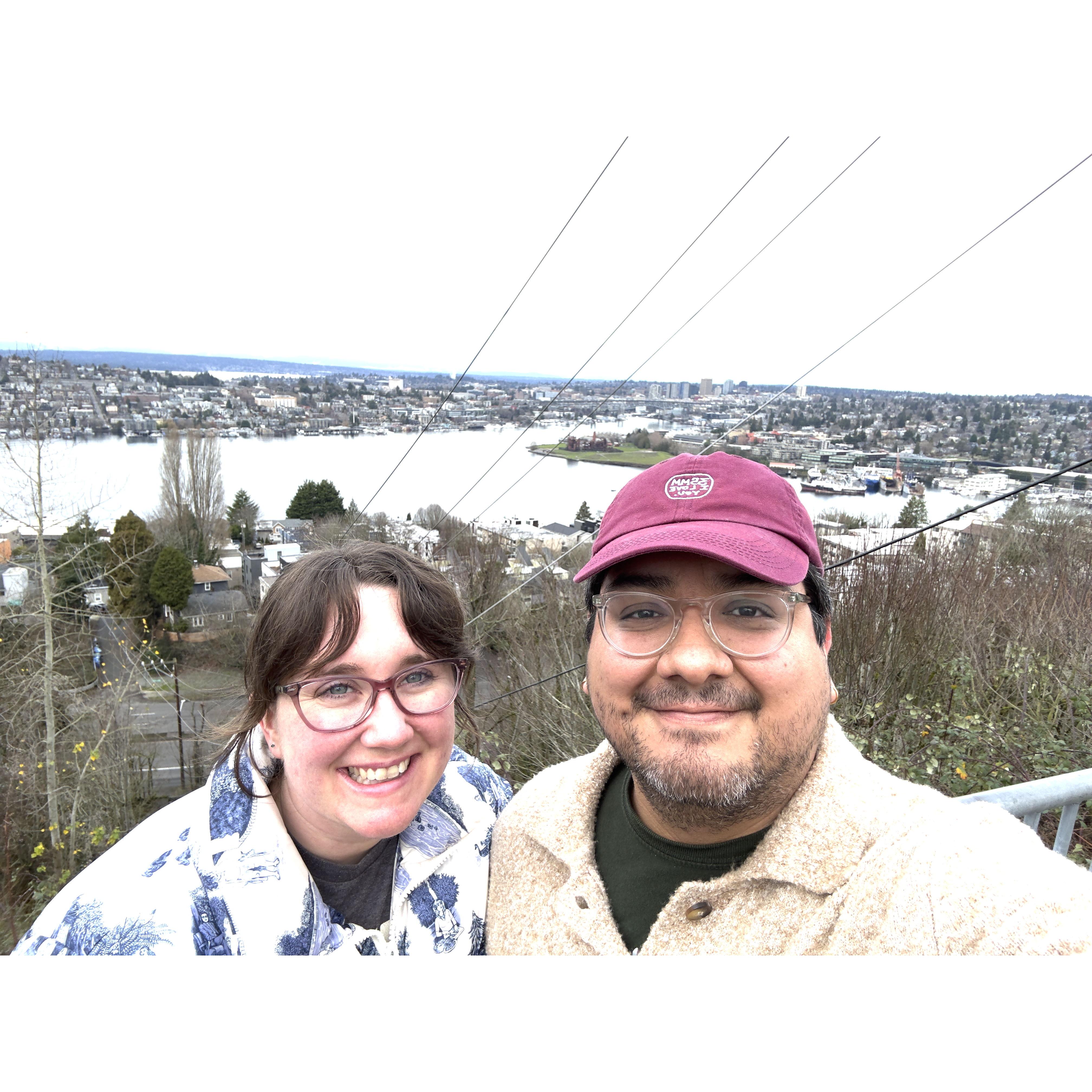 Viewpoint in Queen Anne, Seattle.