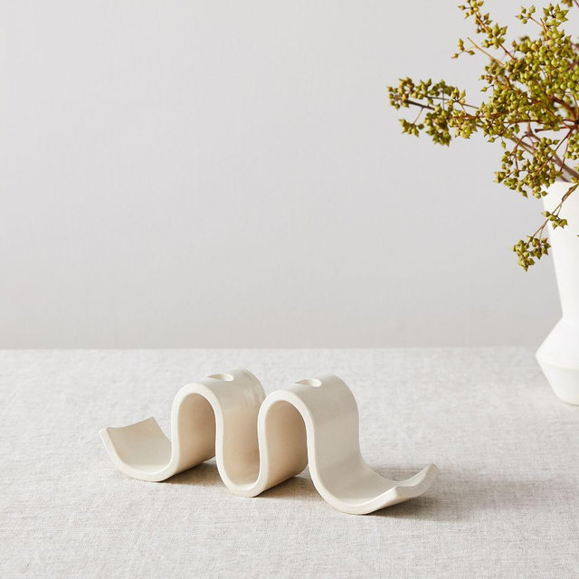 Wyn Candelabra, white