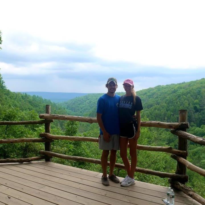 Summer 2016 - The first anniversary trip to Bushkill Falls! It was their first hiking trip and what sparked the hobby of visiting National Parks!