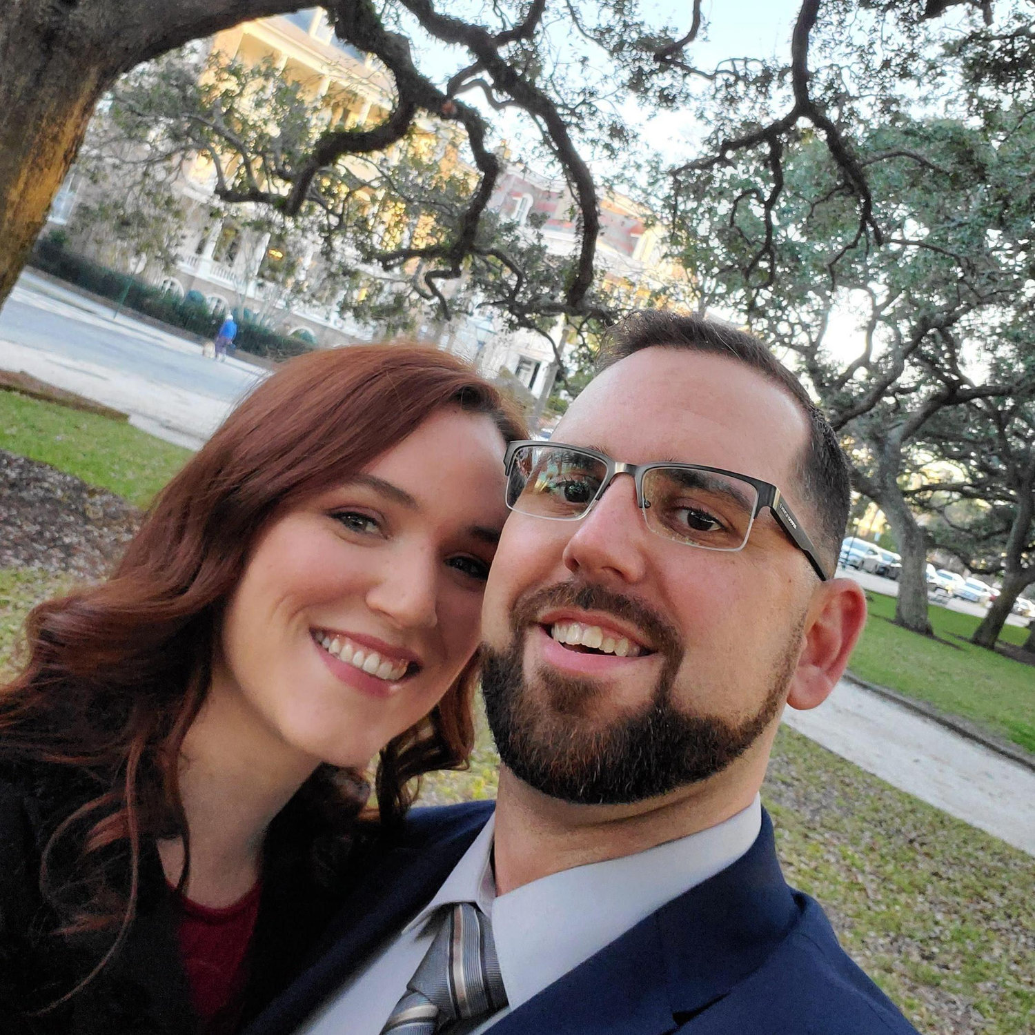 Mere moments before John proposed! Holly has no idea what's about to happen...