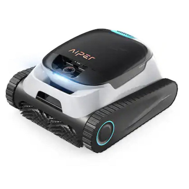 Aiper - Scuba N1 Cordless Robotic Pool Cleaner for In-Ground Pools up to 1600sq.ft, Automatic Pool Vacuum, Lasts 150 Mins - White