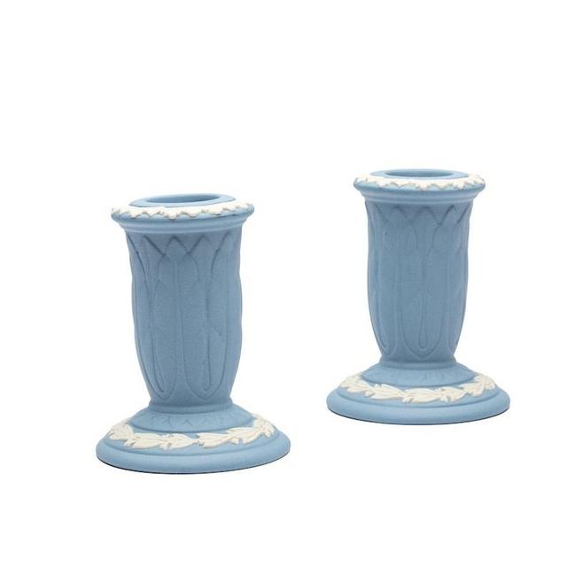 Wedgwood Jasperware Candle Holders