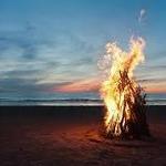 Bonfire on  Sunday
