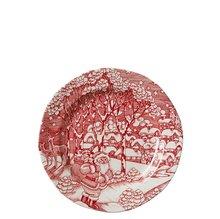 Red Santa 8 1/2 Inch Plate