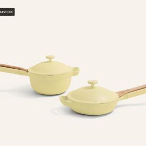 Mini Cookware Duo | Butter Yellow