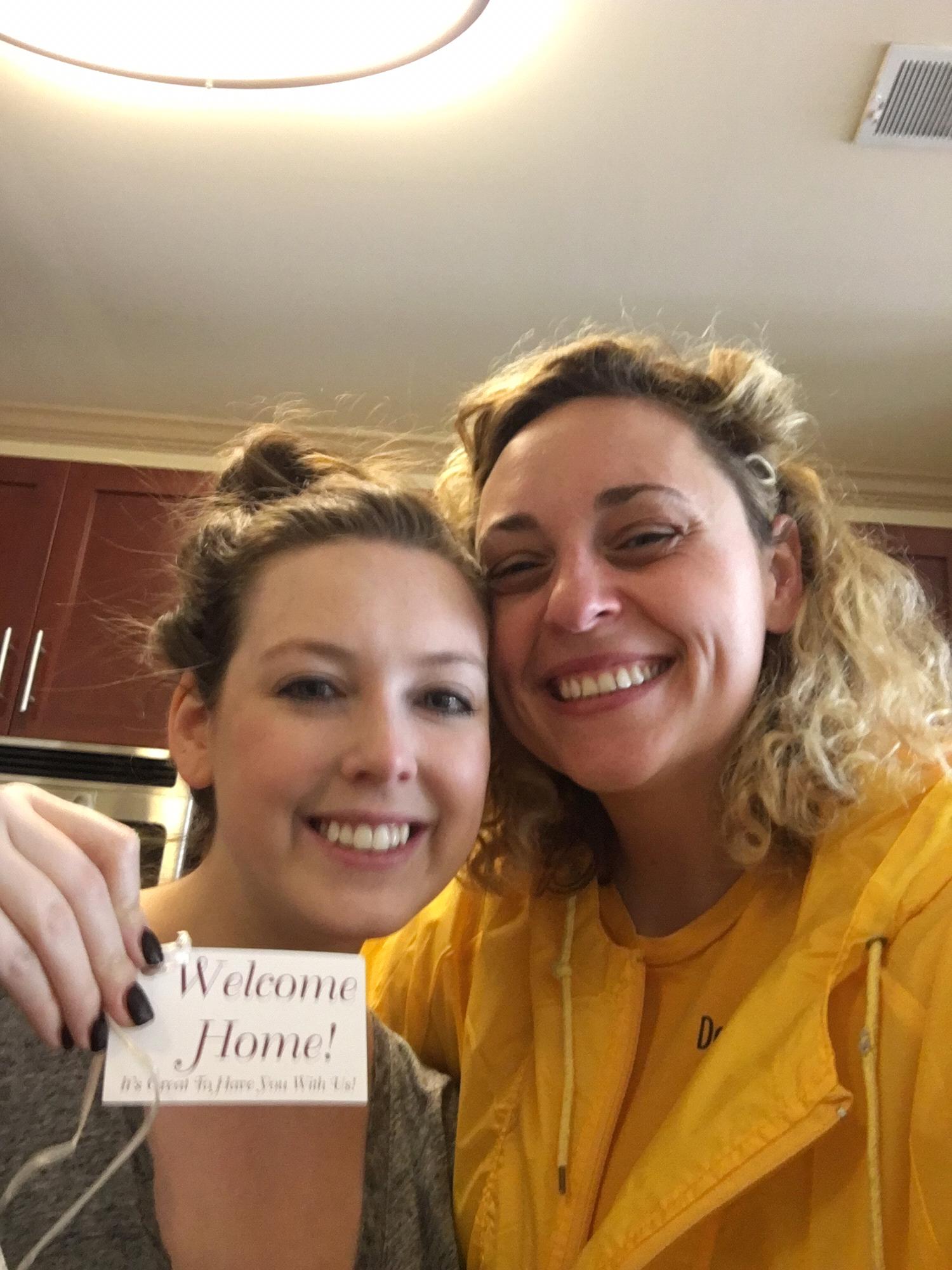 The day we moved in together