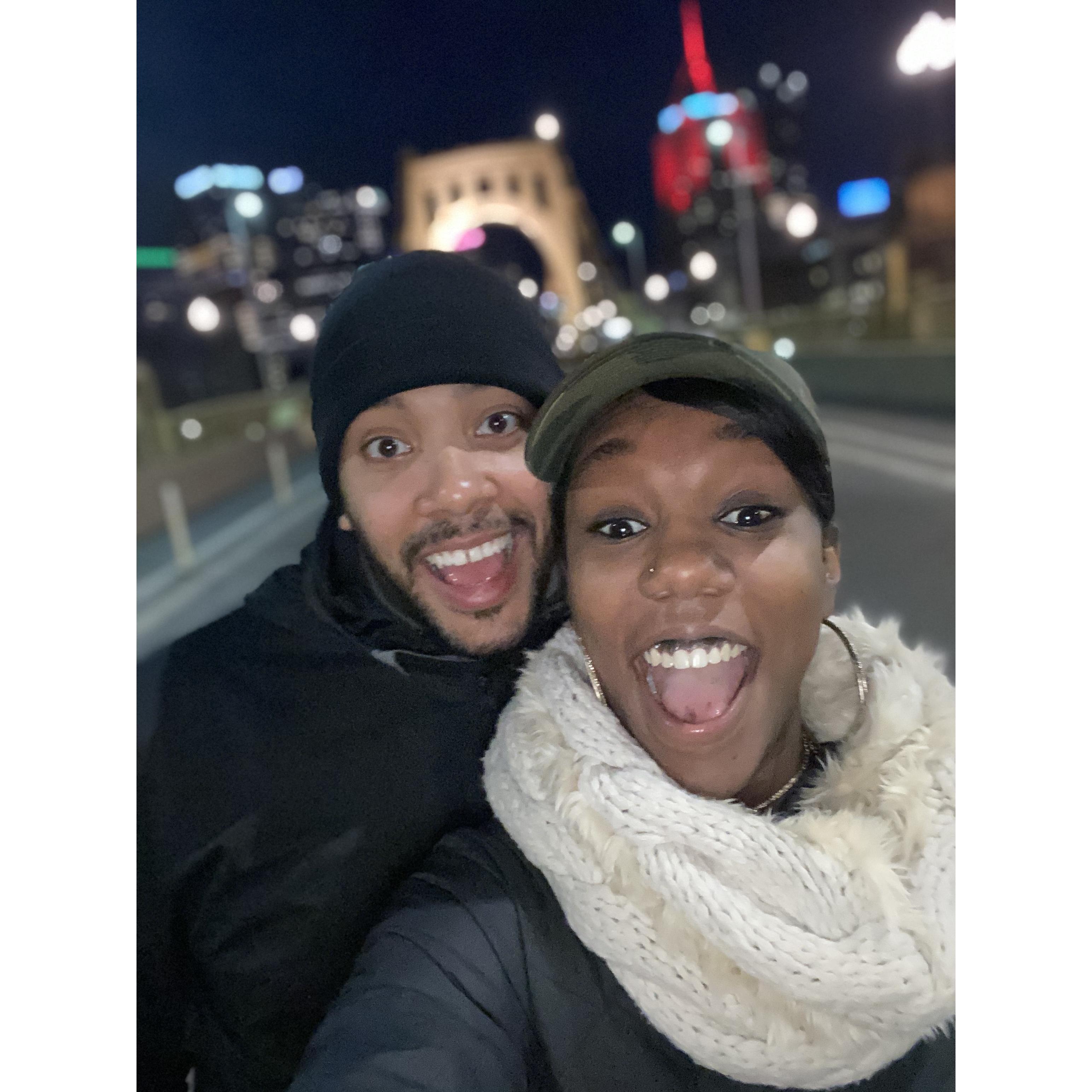 that time we decided to stand in the middle of the street for a decent photo op