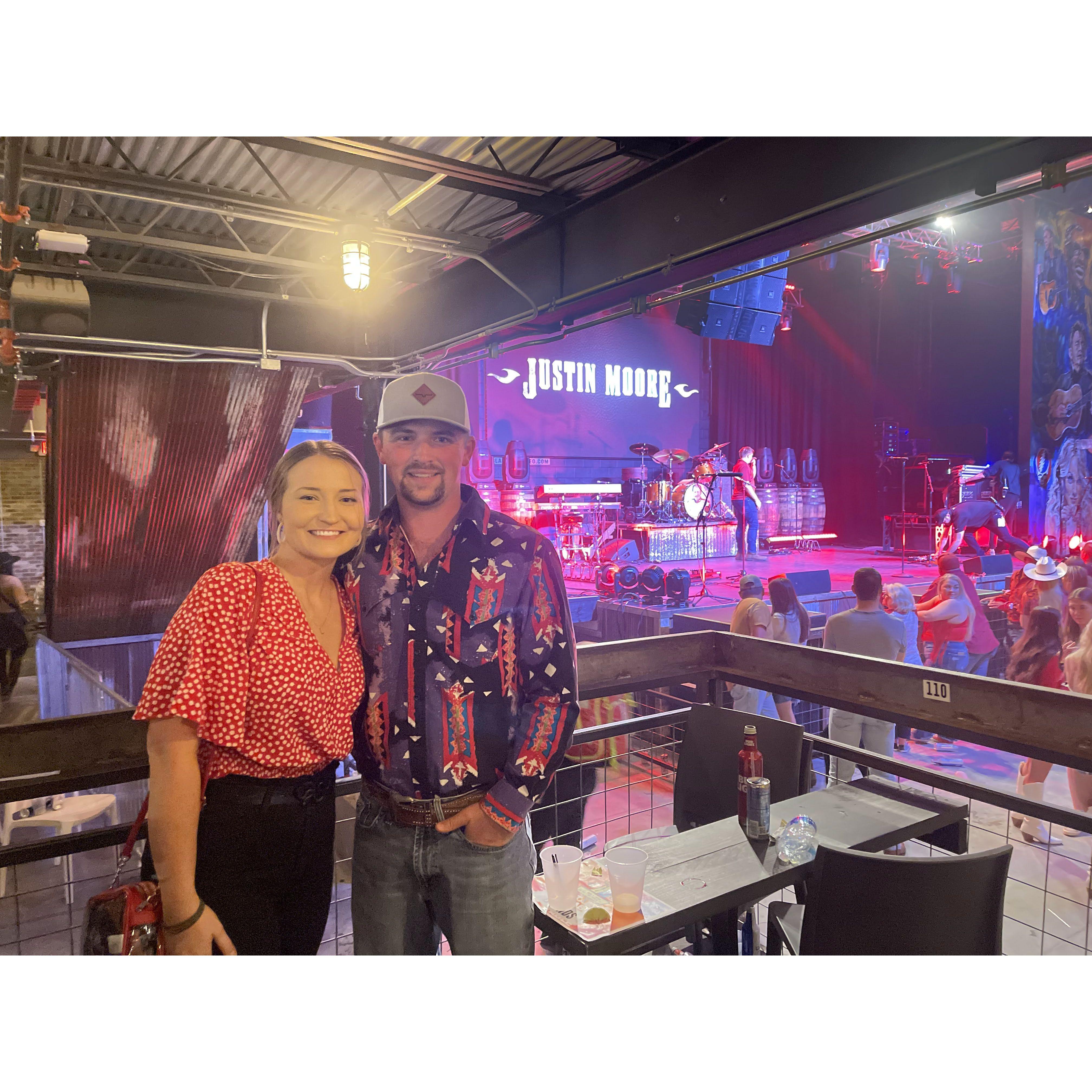 Justin Moore Concert at JJ's Live 2022