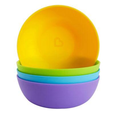 Munchkin® 4-Pack Multicolored Bowls