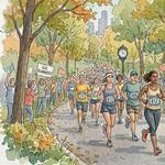 Marathon Sunday Watching