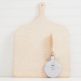 Italian Pizza Peel & Slicer Set