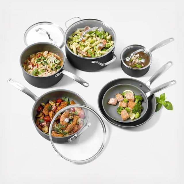 GreenPan Chatham Toxin-Free 10-Piece Ceramic Nonstick Cookware Set