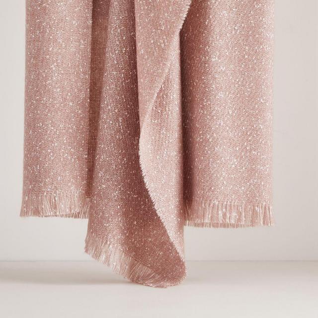 Speckled Throw, Adobe Rose