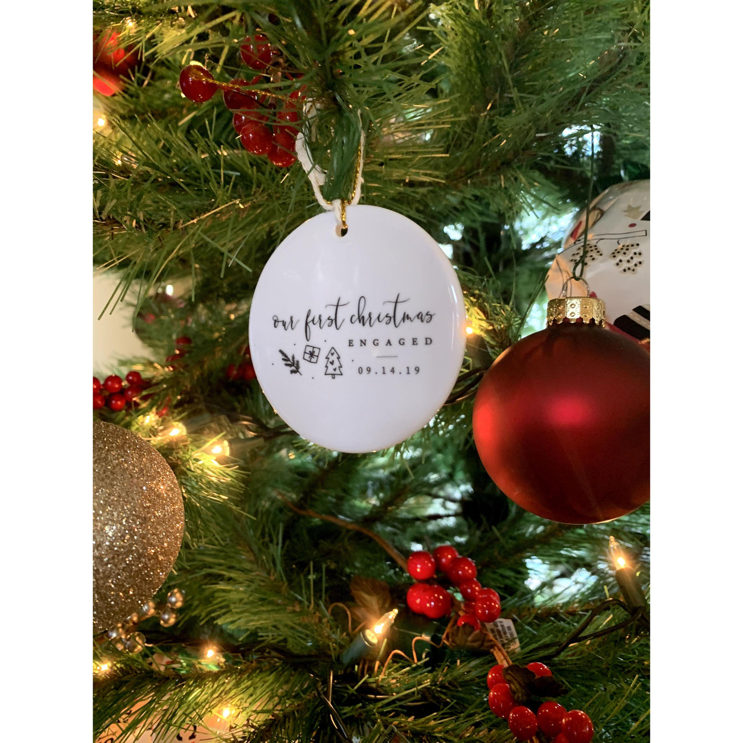 December 25, 2019
Our first Christmas as an engaged couple.