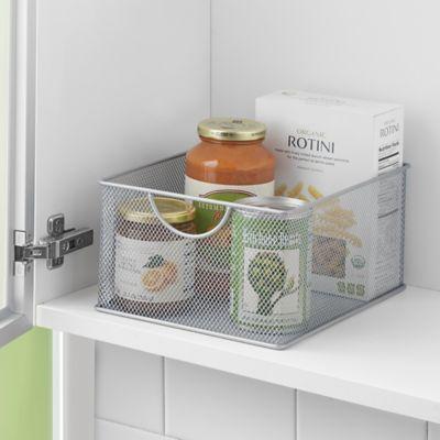 .ORG Large Pantry Organizer Bin in Silver
