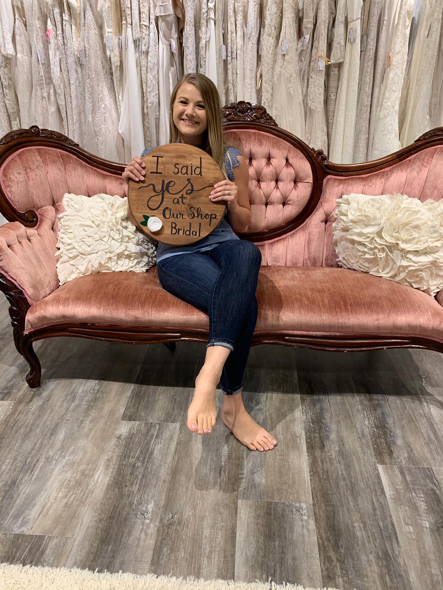 I said YES to the dress!