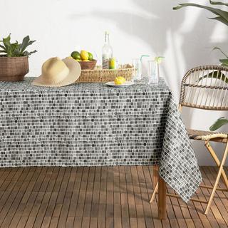 Caribbean Geometric Outdoor Rectangle Tablecloth