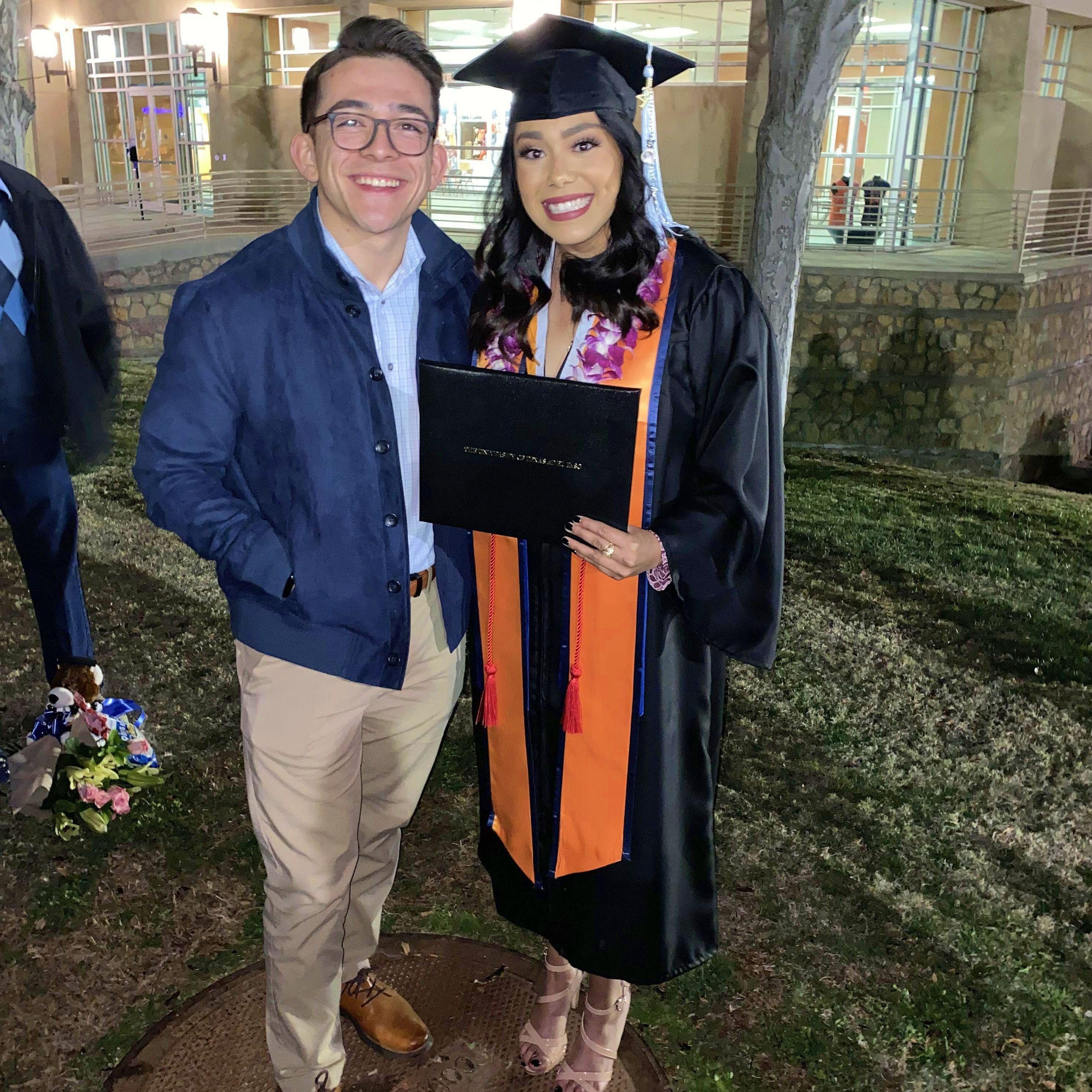 Charlene's graduation from UTEP #PicksUP