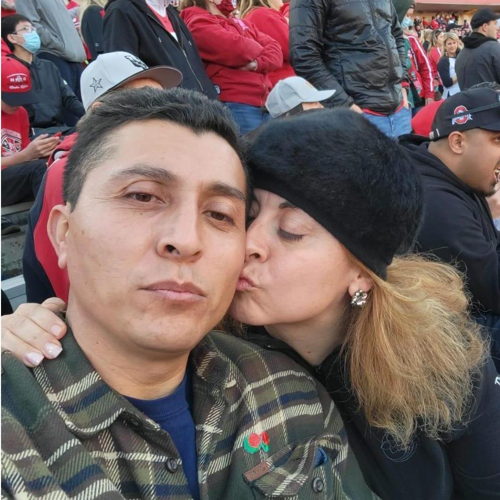 Second New Year's together, Jan 1, 2022: Carlos sees his first Rose Parade and then we enjoy the Rose Bowl !