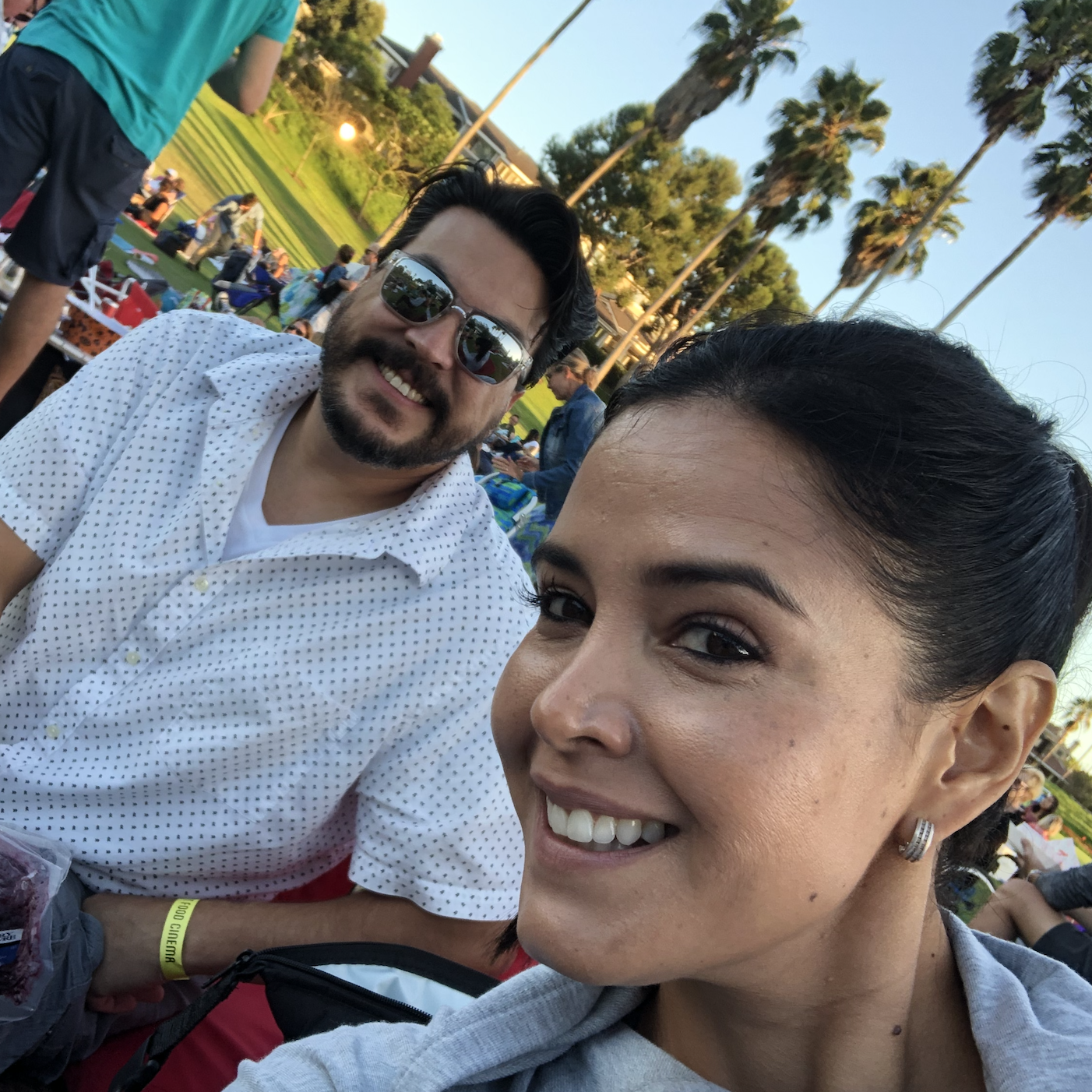 Outdoor Movie Date Night