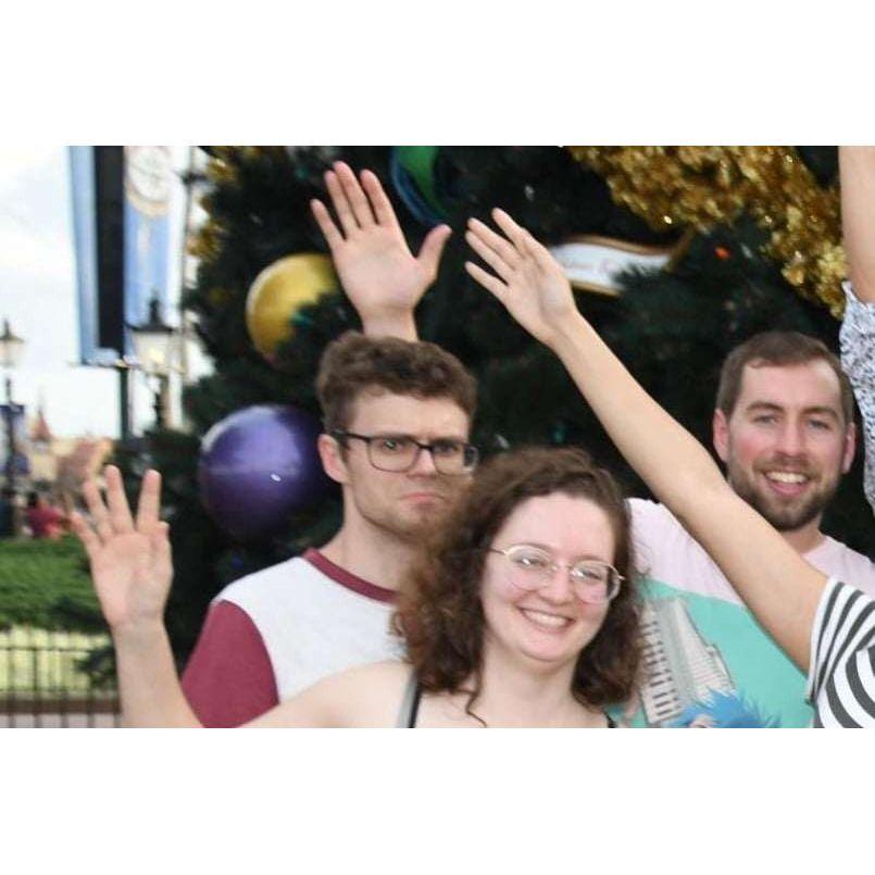 A lazy crop from when we went to Disney with Team Old