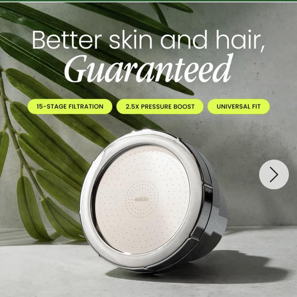 eskiin Filtered Showerhead