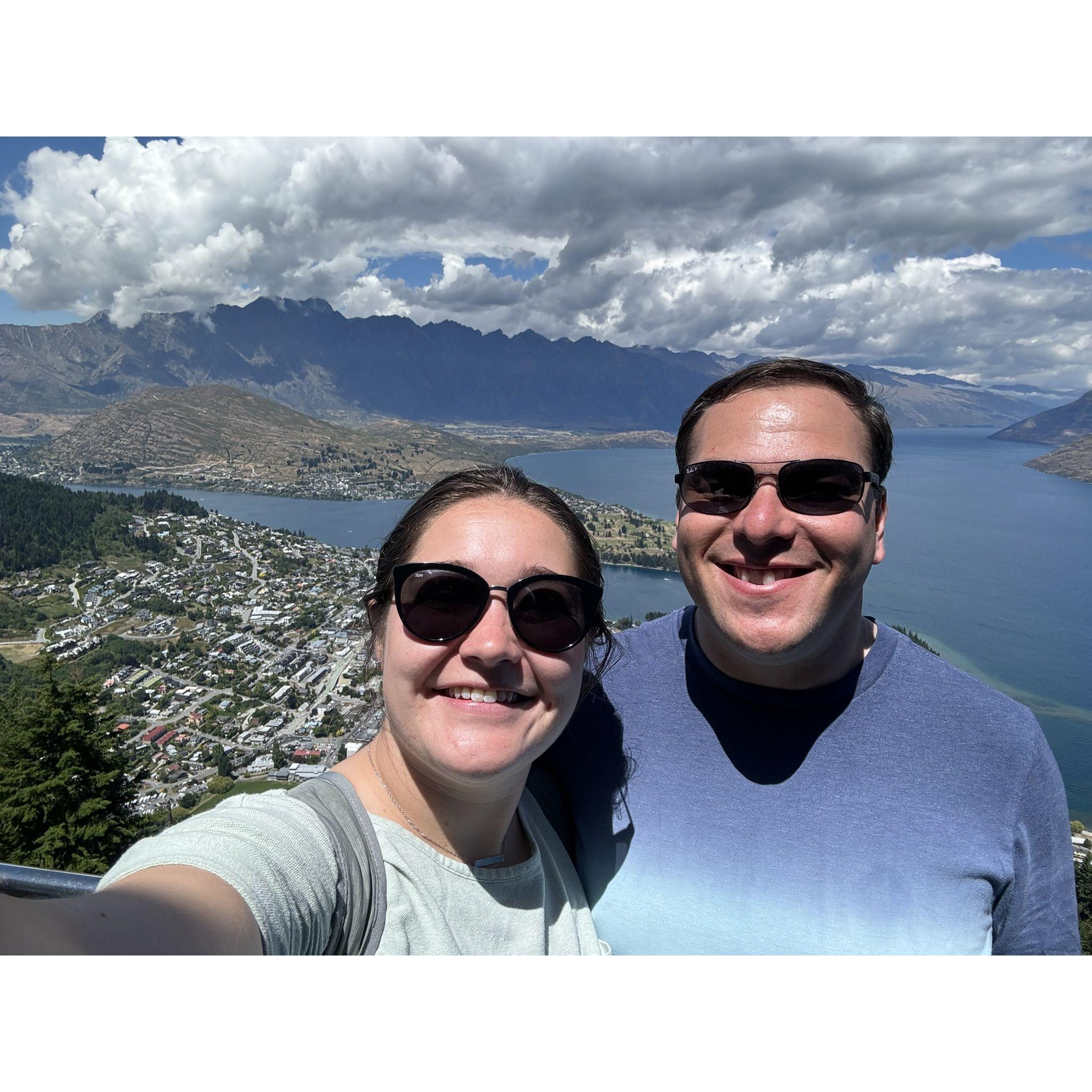 Overlooking Queenstown, NZ