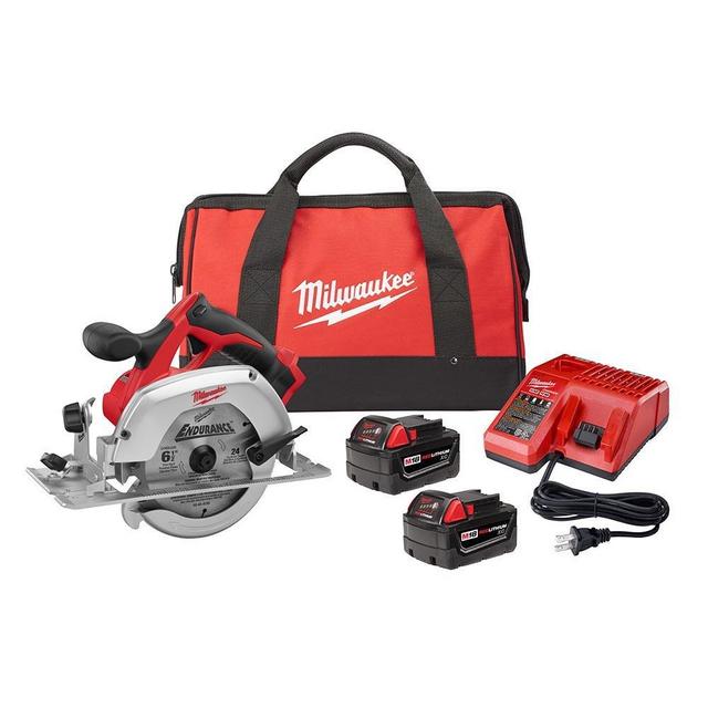Milwaukee 2630-22 18-Volt 6-1/2-Inch Circular Saw Kit