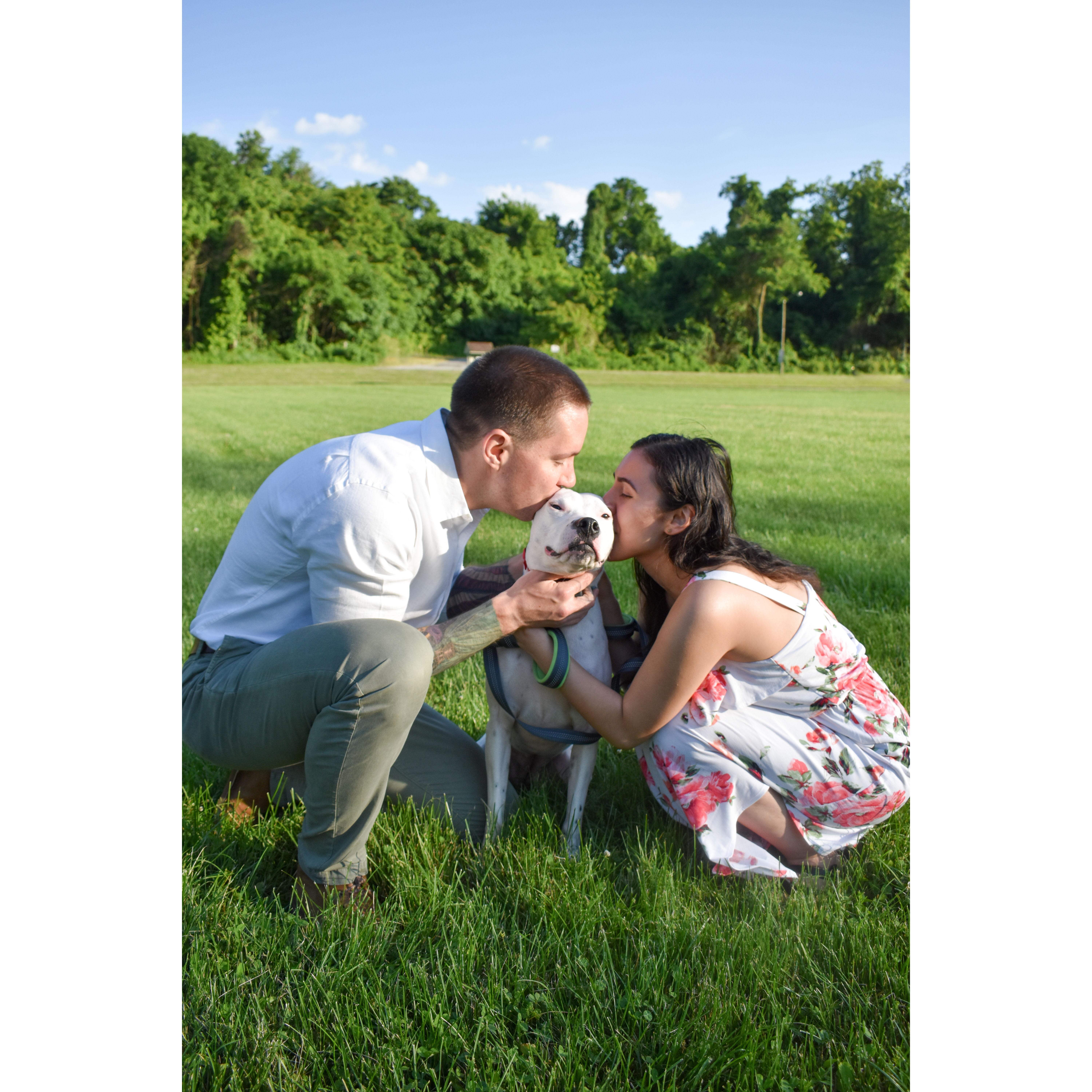 Penny actually loves kisses! Anyone who's met her will tell you this