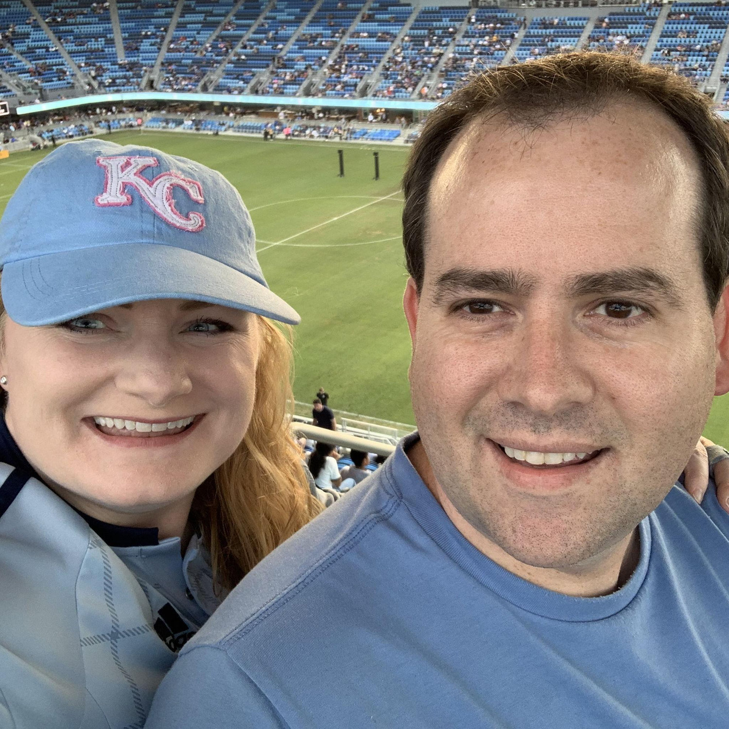 Our first soccer game together!