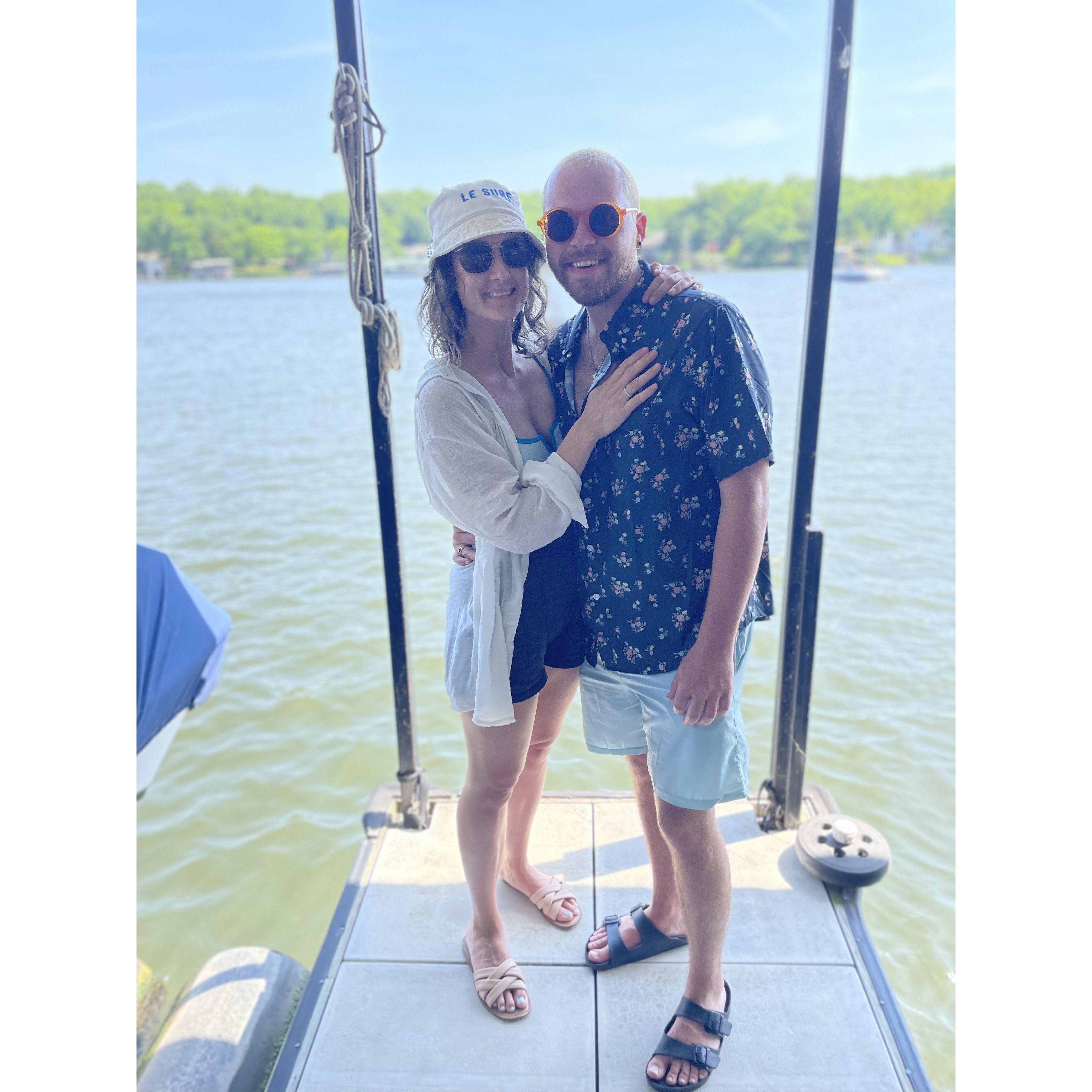 Summer 2022 at the lake with the Hermsen family!