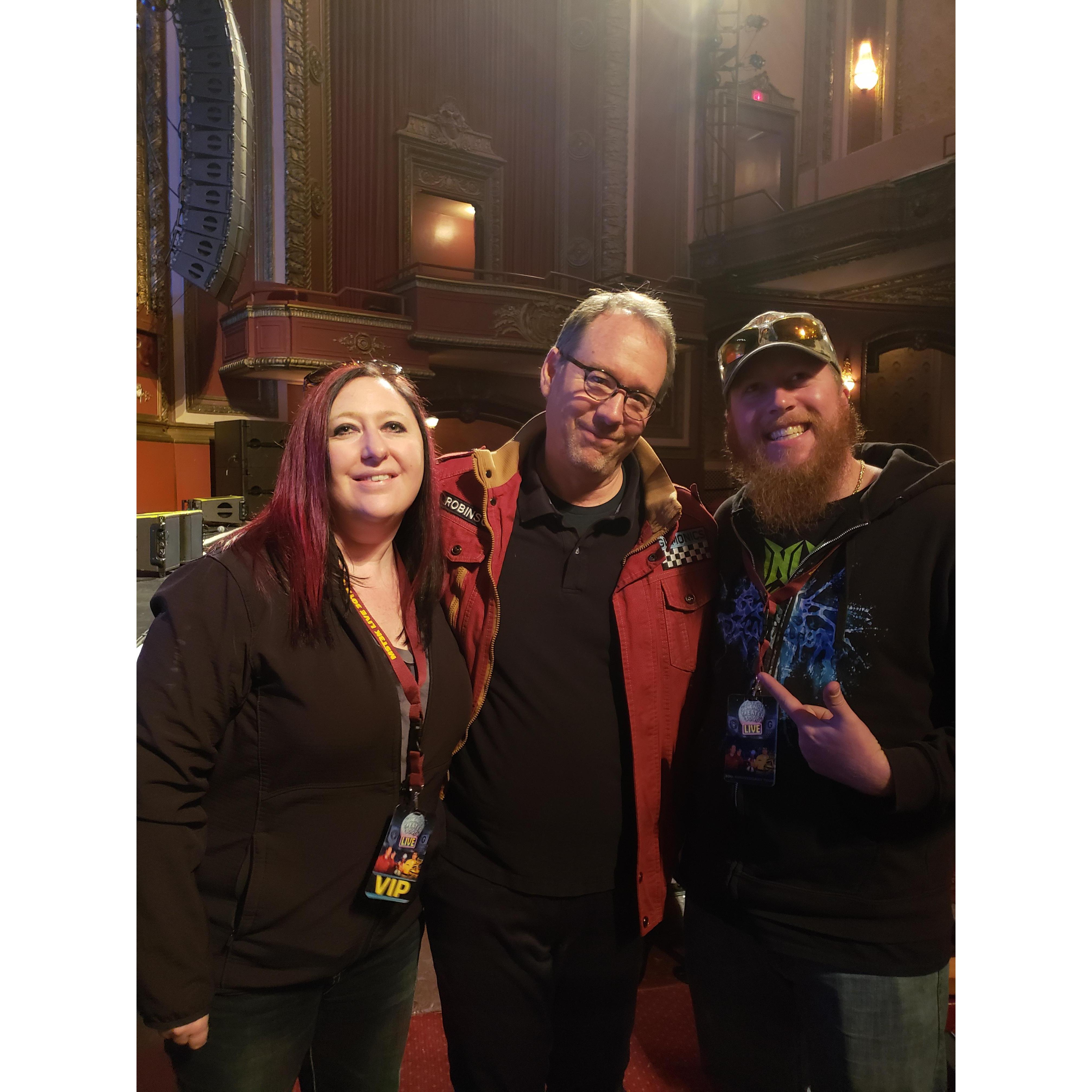 In Milwaukee at the MST3K show.