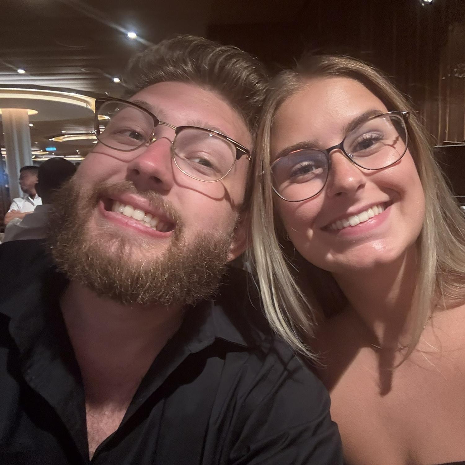 Last dinner on our Carnival cruise! 7/18/2025