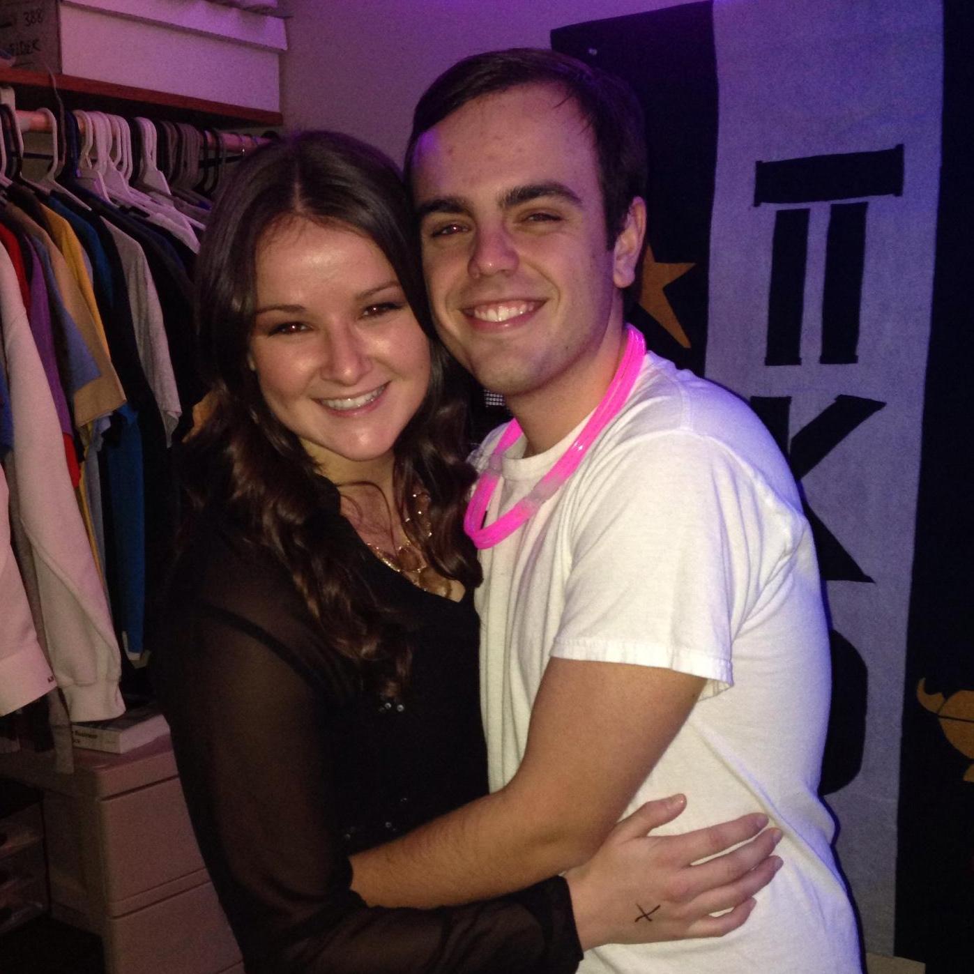 Our first picture together - 2013