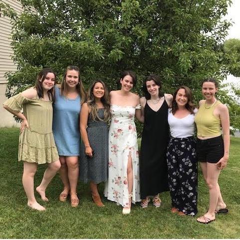 Kelly's bridesmaids
