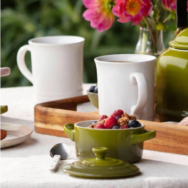 Mini Round Cocotte - Olive