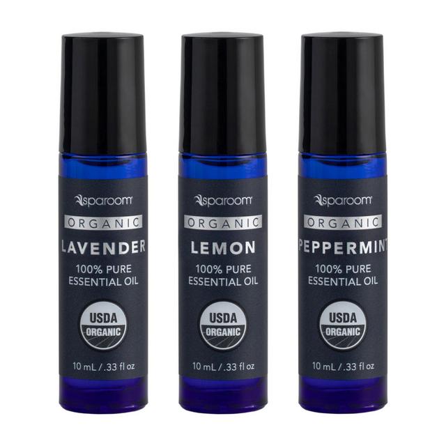SpaRoom® 3-Pack Organic Essential Oils
